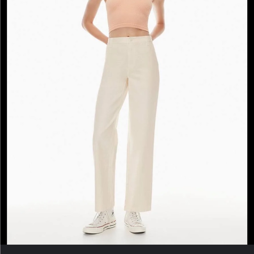 Aritzia Sunday Best Jaden Utility Pant size 2 in White